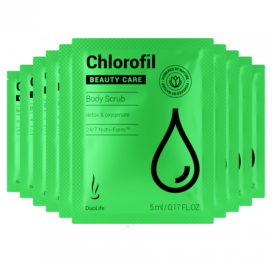 Sample DuoLife Beauty Care Chlorofil Body Scrub 5 ml 10 pcs
